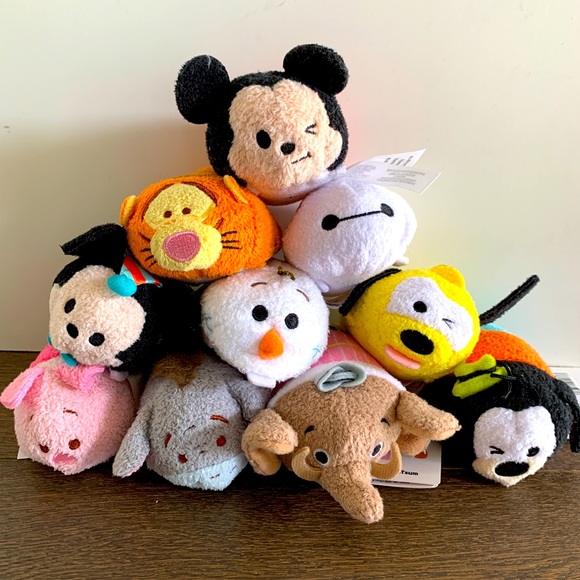 Disney Store mini Tsum Tsum lot 10 characters - Picture 1 of 16